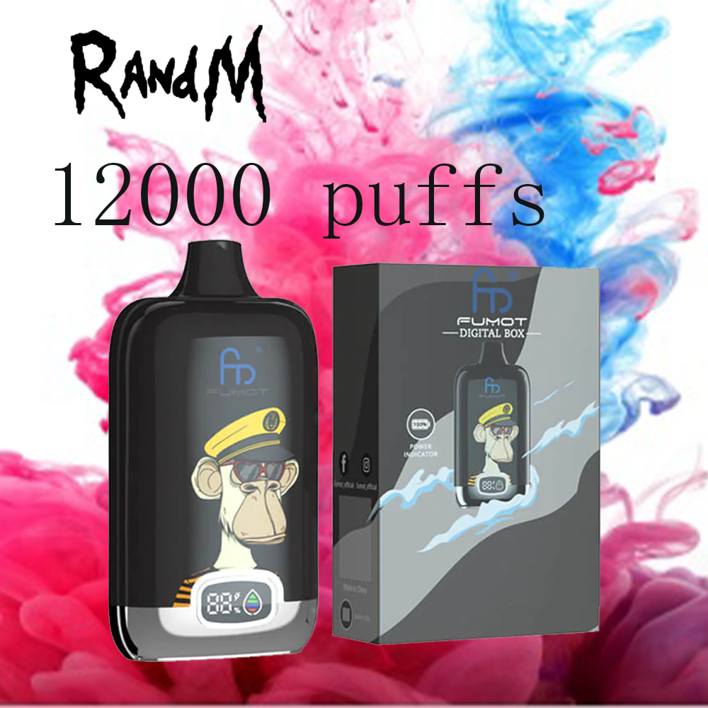 original randm digital box 12000 RandM Tornado 12K Digital Box Disposable Vape Wholesale