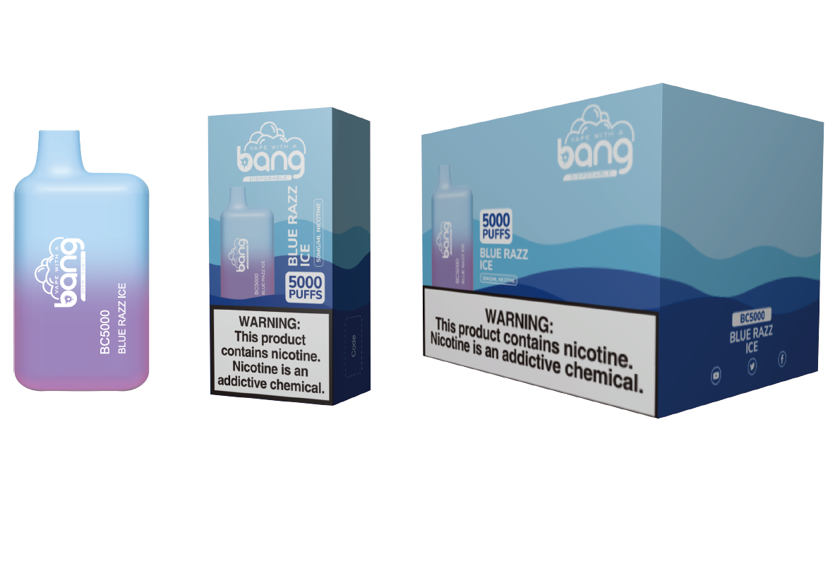 Bang BC5000 Box 5000 Puffs Vape original E Cigarette - ChicVape