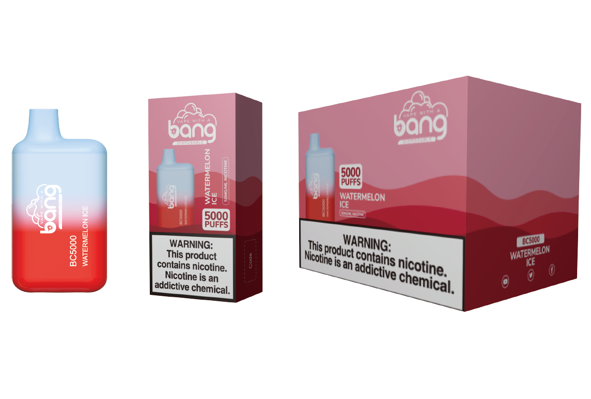 Bang BC5000 Box 5000 Puffs Vape original E Cigarette - ChicVape