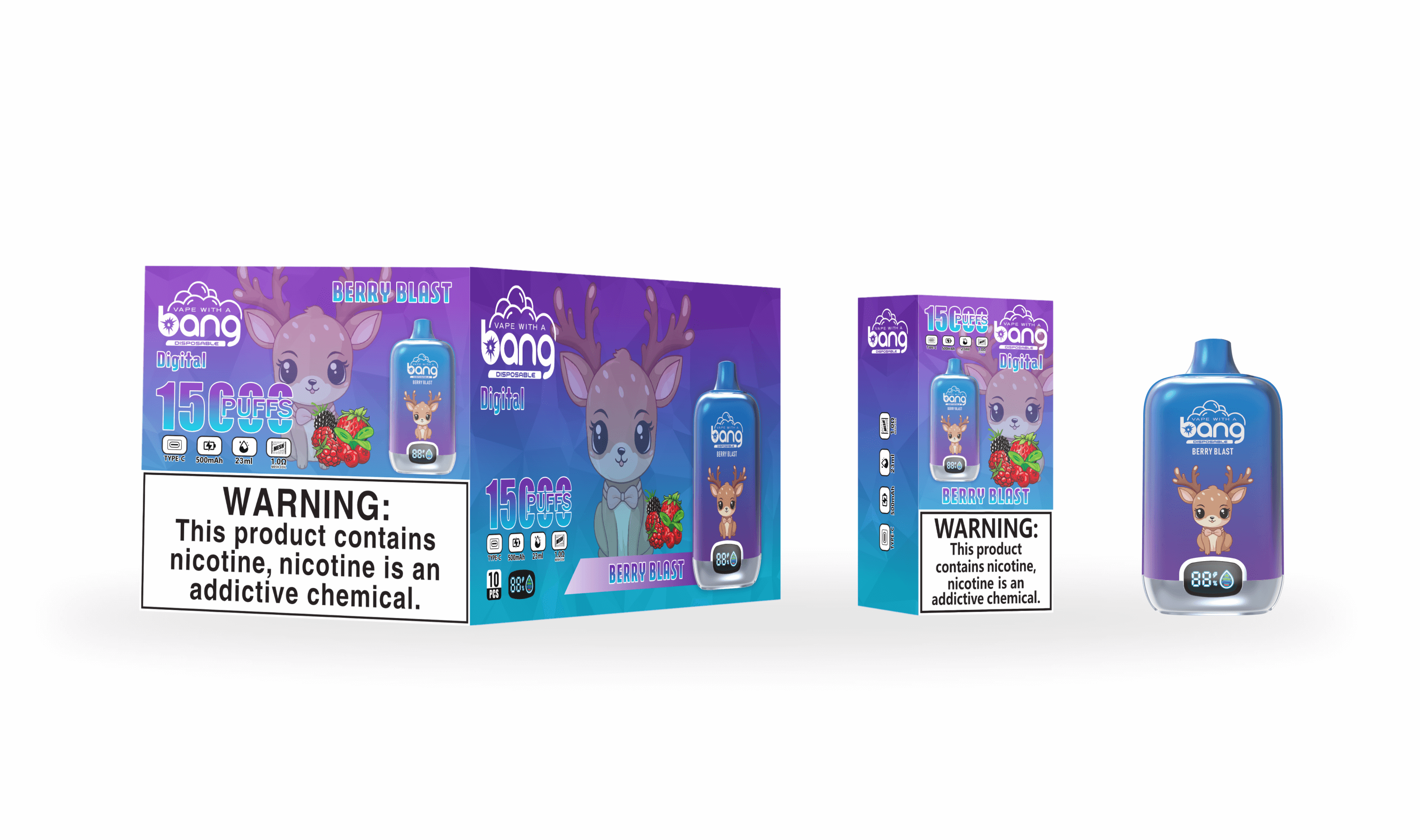 elfbar nachfüll pod läuft aus Lila 12k Vape ELF Box Digital 12000 Puffs Disposable Vape 0% 2% 3% 5%  Nicotine 12 Tastes Rechargeable LED display Factory Direct main image 1