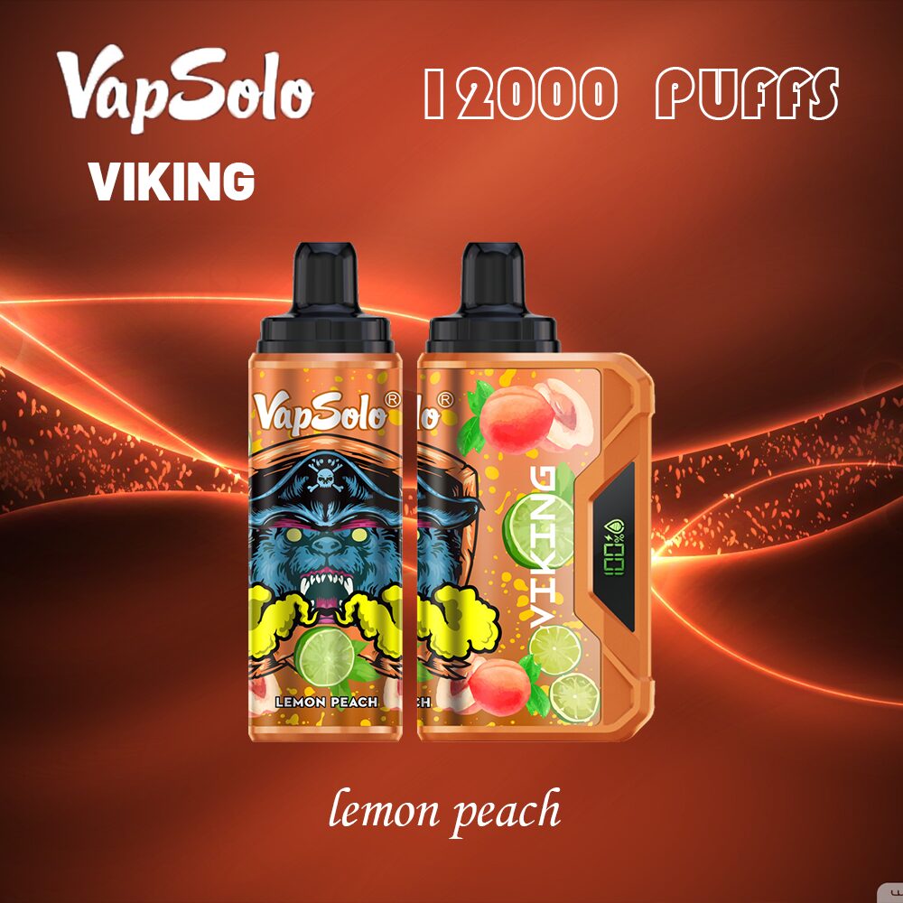 VapSolo Viking 12000 bouffes Vape Original E-Cigarette - ChicVape