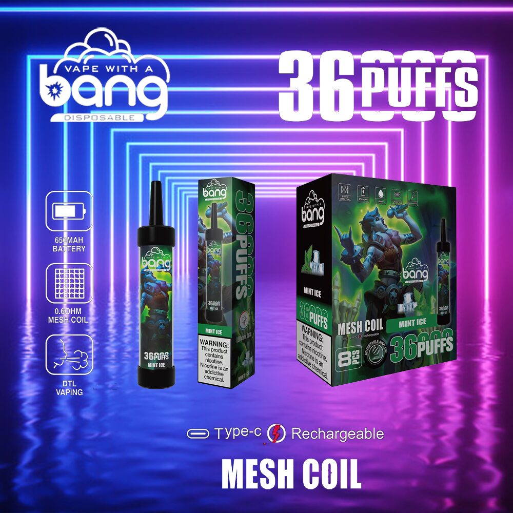 Bang 36000 36k Puffs Vape Original E-Cigarette - ChicVape