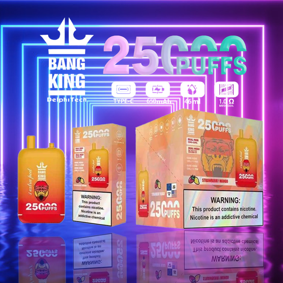 Bang King 25000 Puffs Double Warehous Vape Original E-Cigarette