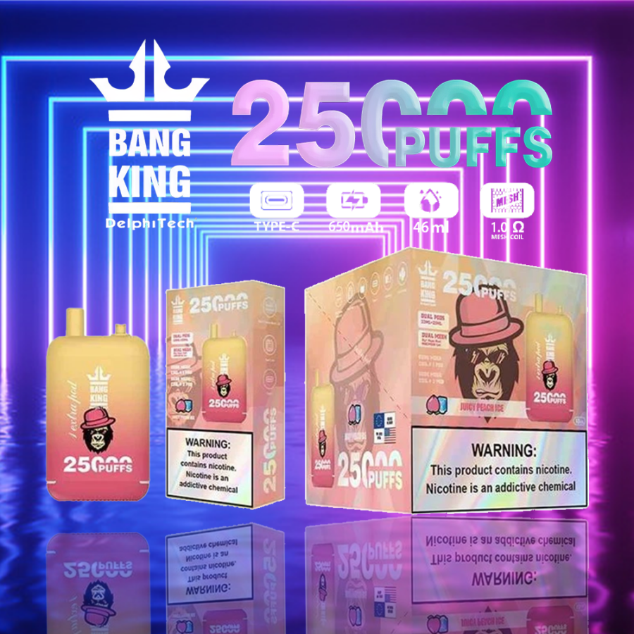 Bang King 25000 Puffs Double Warehous Vape Original E-Zigarette