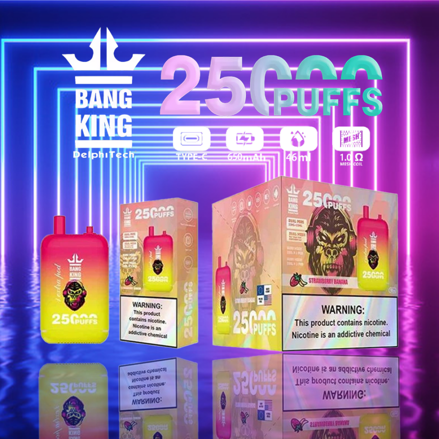 Bang King 25000 Puffs Doble Warehous Vape Original E-Cigarrillo