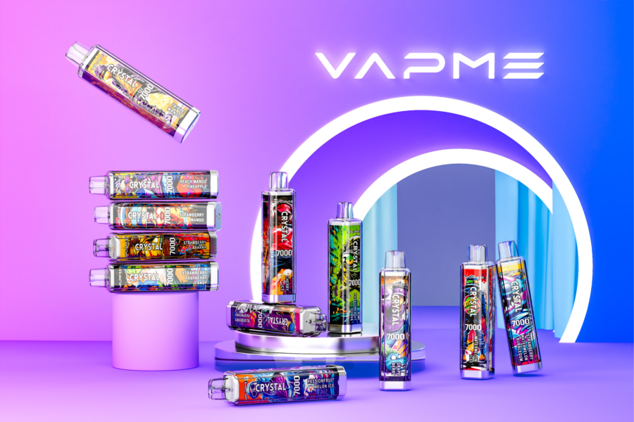 VAPME CRYSTAL 7000 Puffs Vape original e-cigarett