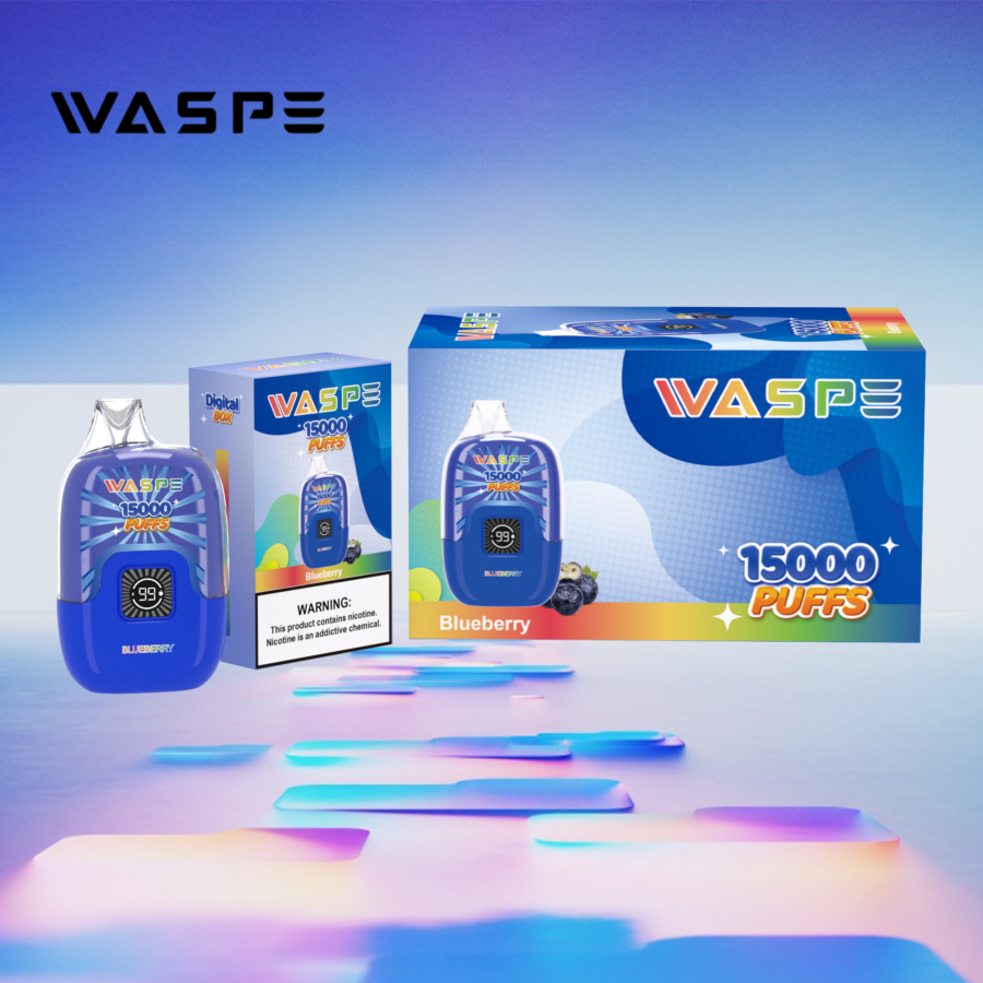 WASPE Digital Box 15000 bouffées Vape original E Cigarette