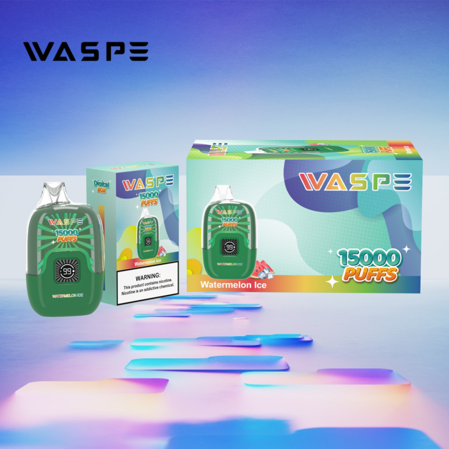 WASPE Digital Box 15000 Puffs Vape original E Cigarett