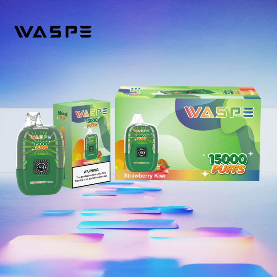 WASPE Digital Box 15000 Puffs Vape original E Cigarette