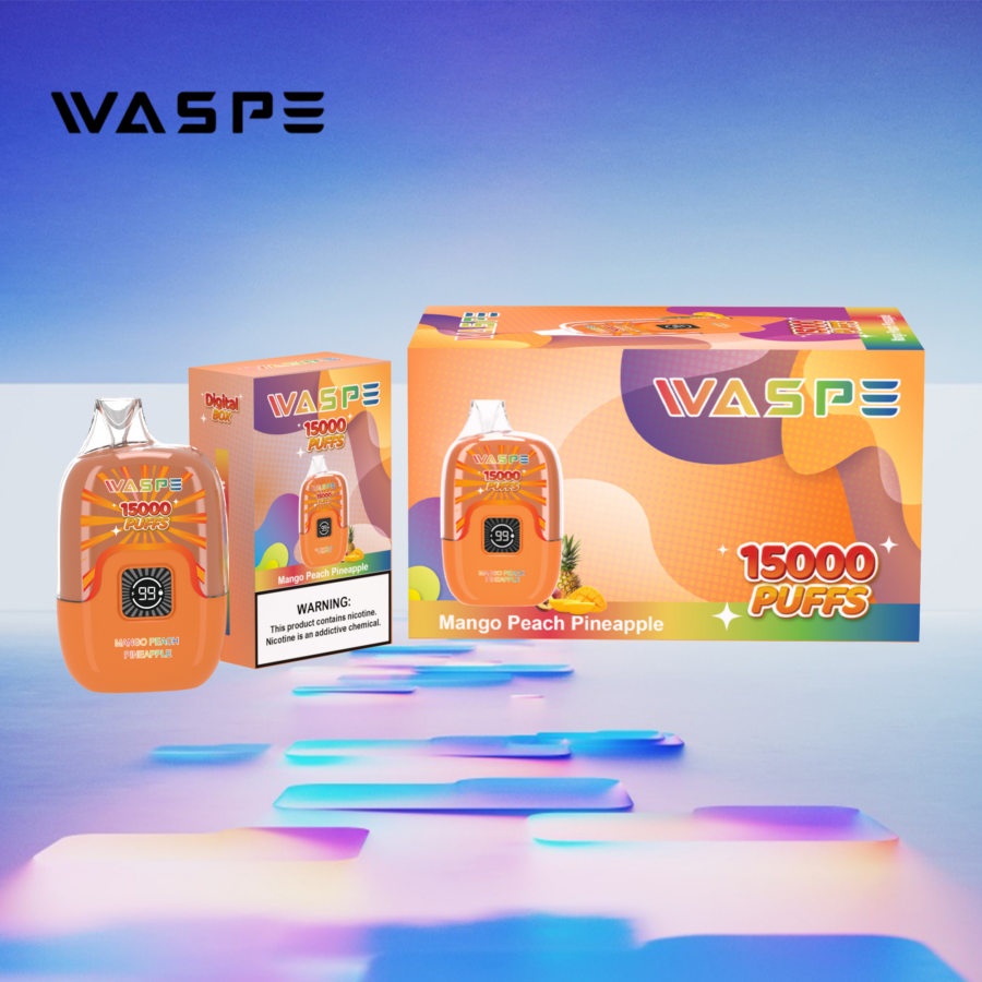 WASPE Scatola digitale 15000 soffi Vape sigaretta elettronica originale