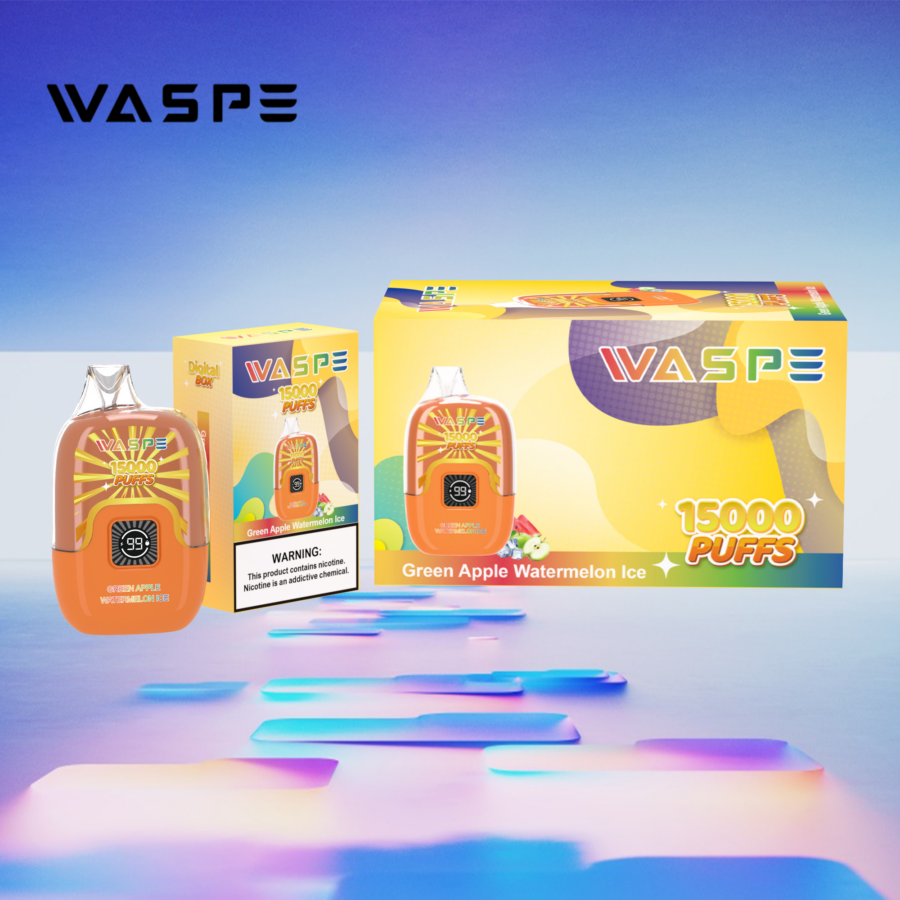 WASPE Digital Box 15000 Puffs Vape original E Cigarett