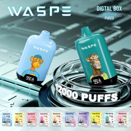 WASPE Digital Box 12000 bouffées Vape Original E-Cigarette