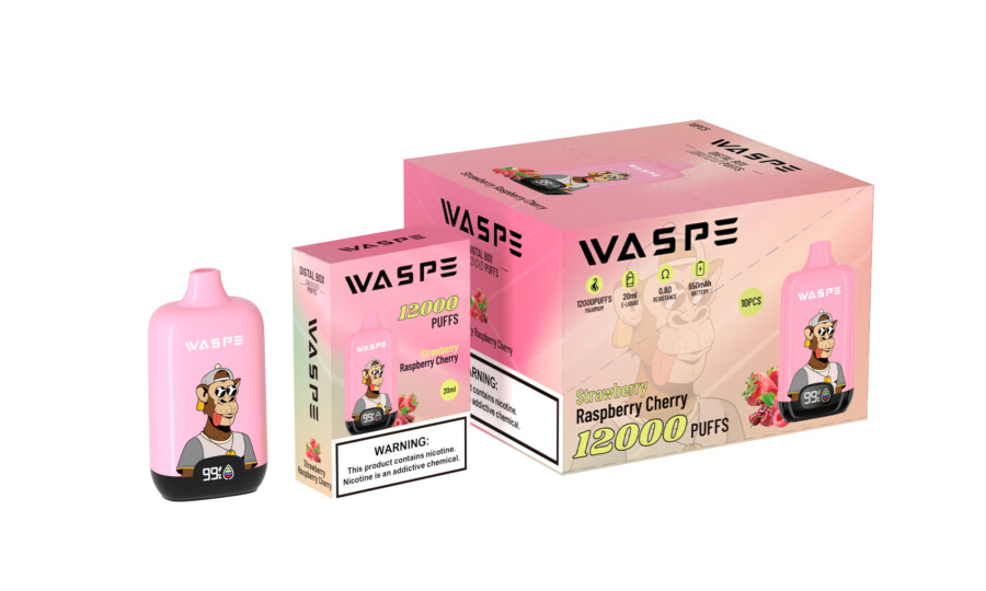 WASPE Digital Box 12000 Puffs Vape Original E-Zigarette