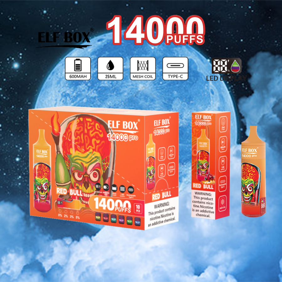 ELF BOX RGB14000 pro 14000 Puffs Vape original E Cigarette