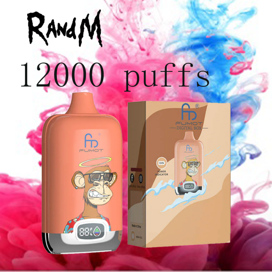 RandM Digital Box 12000 puffs Vape original E Zigarette