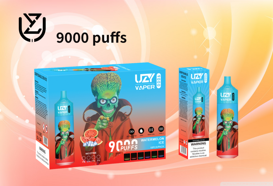 UZY Vaper 9000 Puffs Vape original E-Zigarette