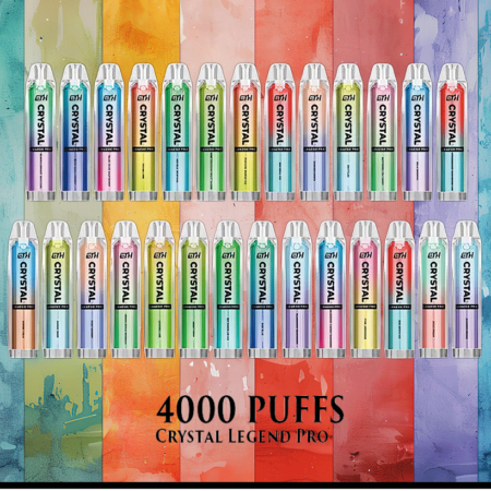 Crystal Legend 4000 Puffs Vape original E Cigarette