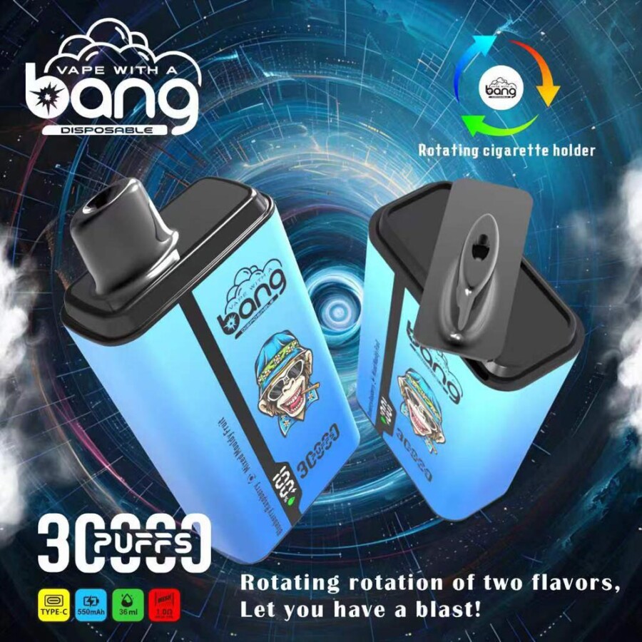 Bang 30000 30k Puffs Nuevo Doble Sabor Vape Original E-Cigarrillo