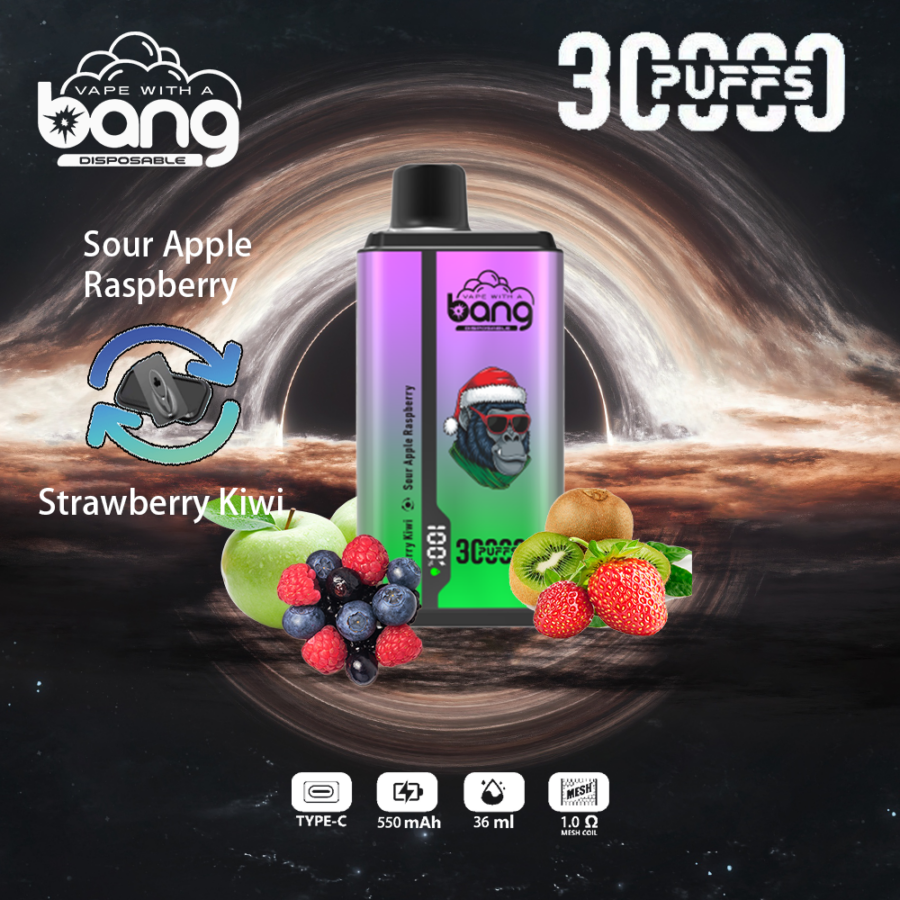 Bang 30000 30k Puffs New Double Taste Vape Original E-cigarett