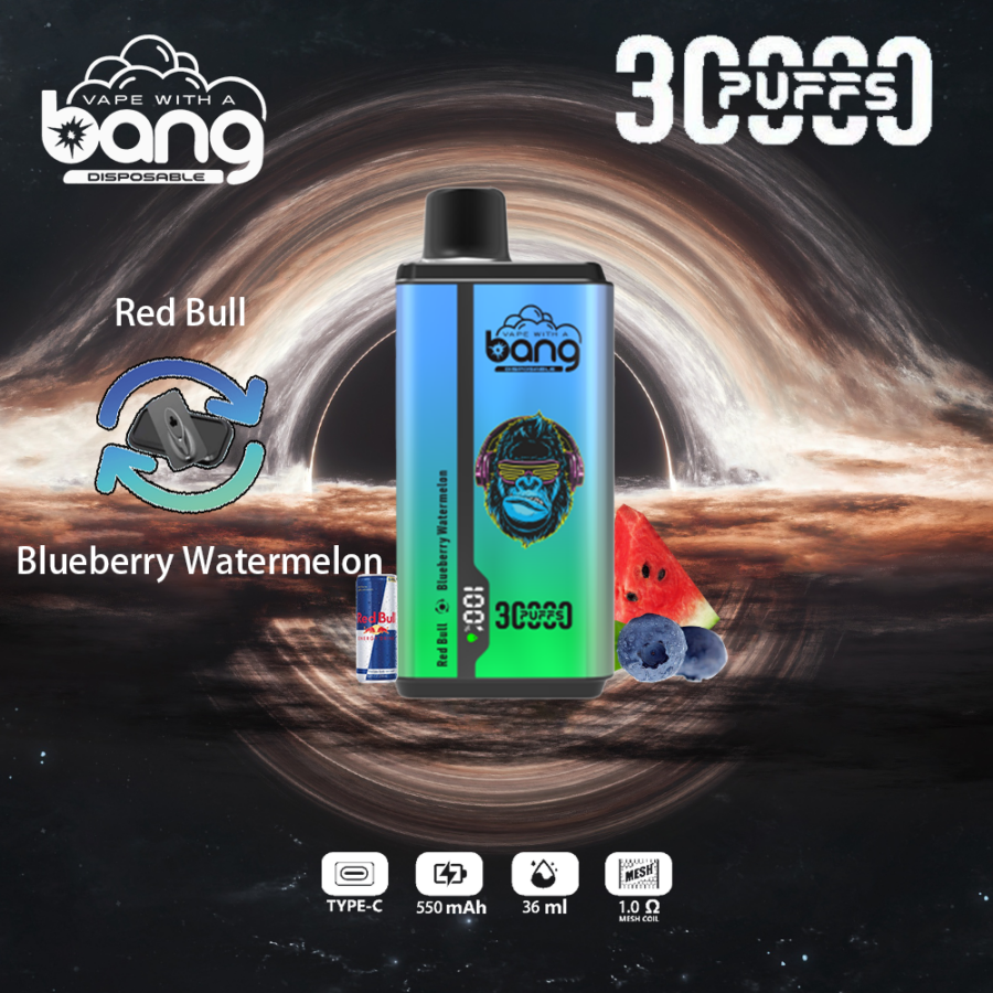Bang 30000 30k Puffs New Double Taste Vape Original E-cigarett