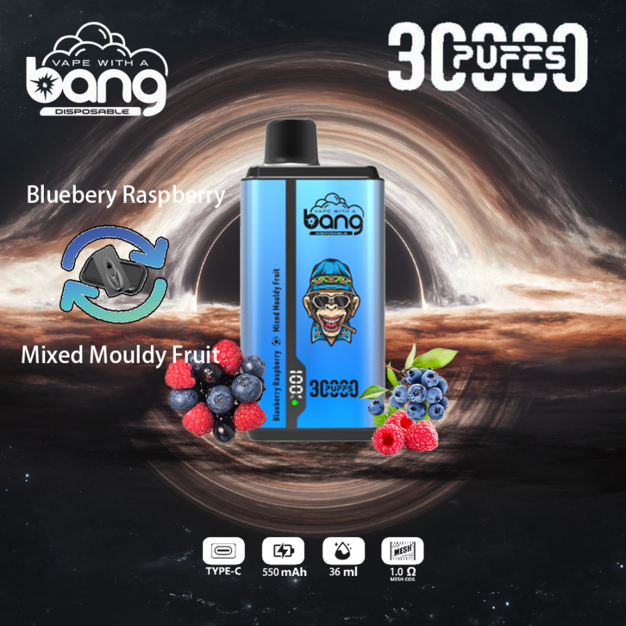 Bang 30000 30k Puffs New Double Taste Vape Original E-Cigarette