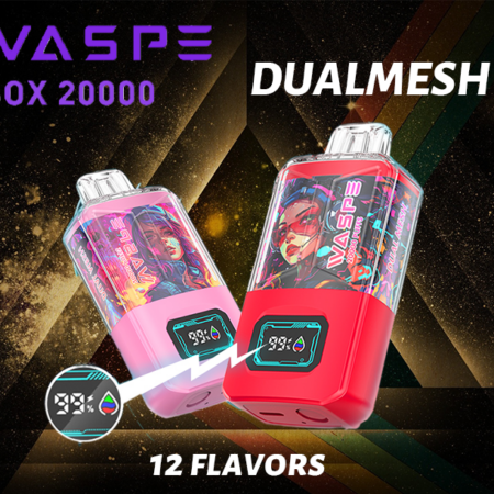 WASPE 20000 PUFFS Dual Mesh Box Vape Original E-Zigarette