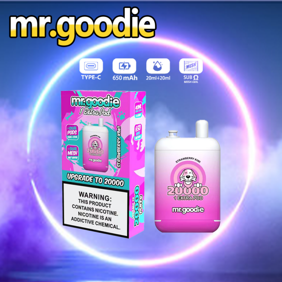 Mr.Goodie 20000 20K Puffs Double Warehouse original E Cigarett