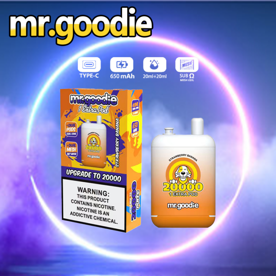 Mr.Goodie 20000 20K Puffs Double Warehouse original E Cigarette