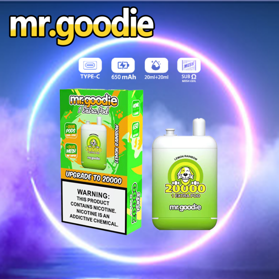 Mr.Goodie 20000 20K Puffs Double Warehouse original E-Zigarette