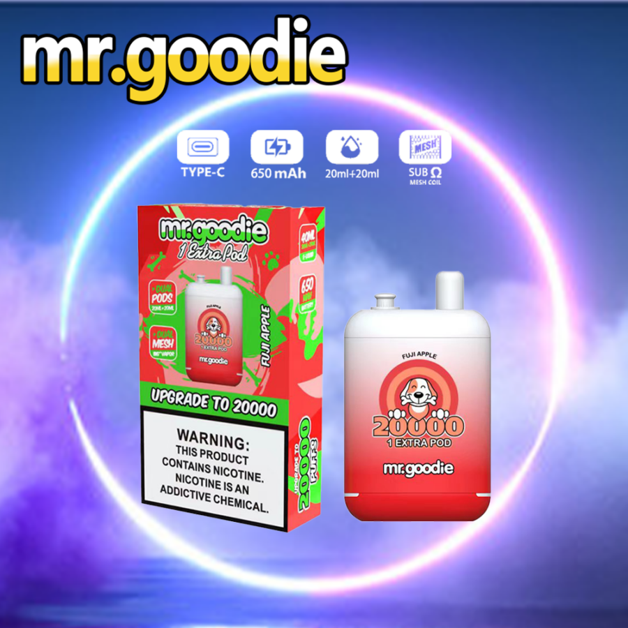 Mr.Goodie 20000 20K Puffs Double Warehouse original E Cigarette