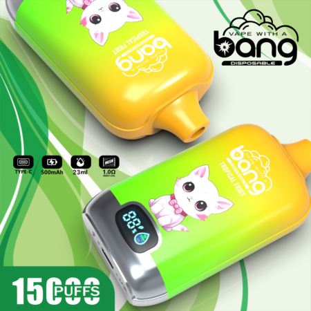 Bang Digital Box 15000 Puffs Vape original E Cigarette-New