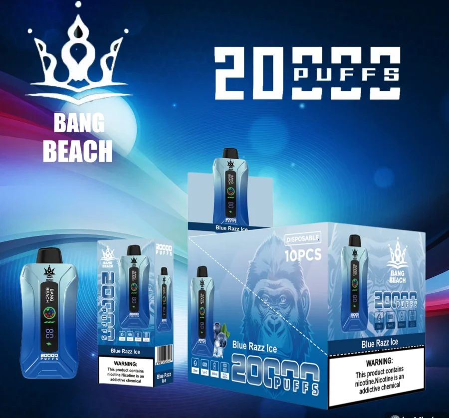 Bang Beach 20000 20 K Puff Vape Sigaretta Elettronica Originale