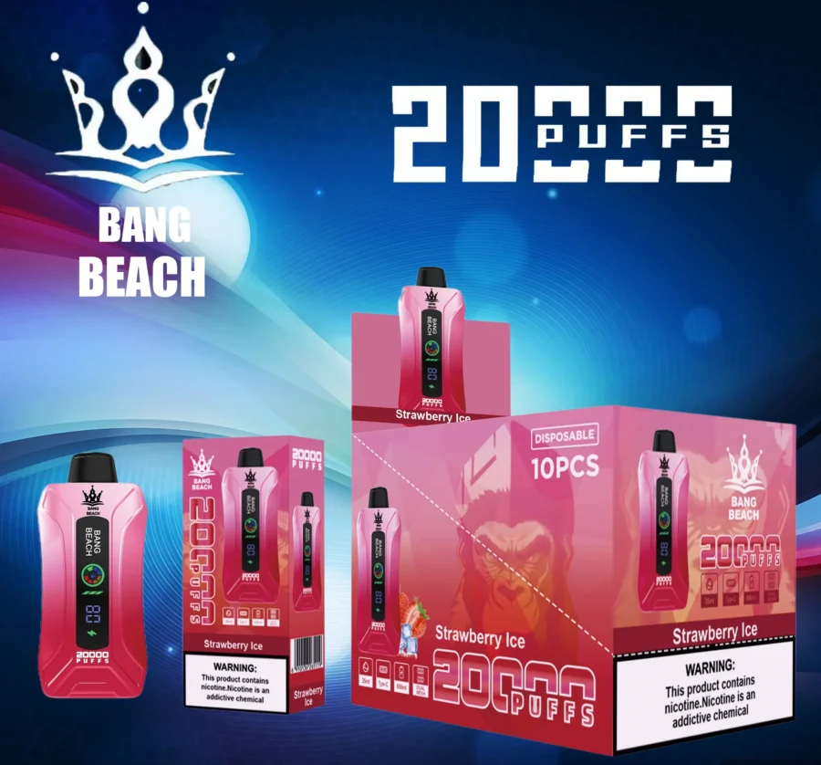 Bang Beach 20000 20 K Puff Vape Sigaretta Elettronica Originale