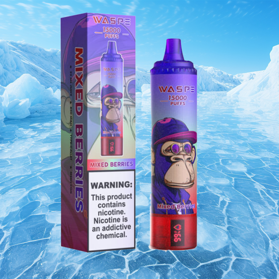 WASPE 15000 Puffs LED Dispaly Vape Original E-Cigarette