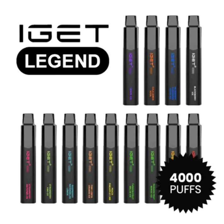 IGET Legend 4000 Puffs Vape Original E Cigarette – ChicVape