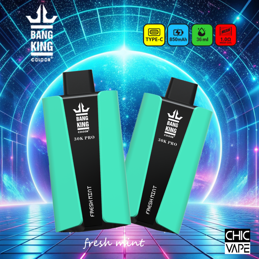 Bang King 30K Pro 30000 Puffs Vape Original E-Cigarette – ChicVape