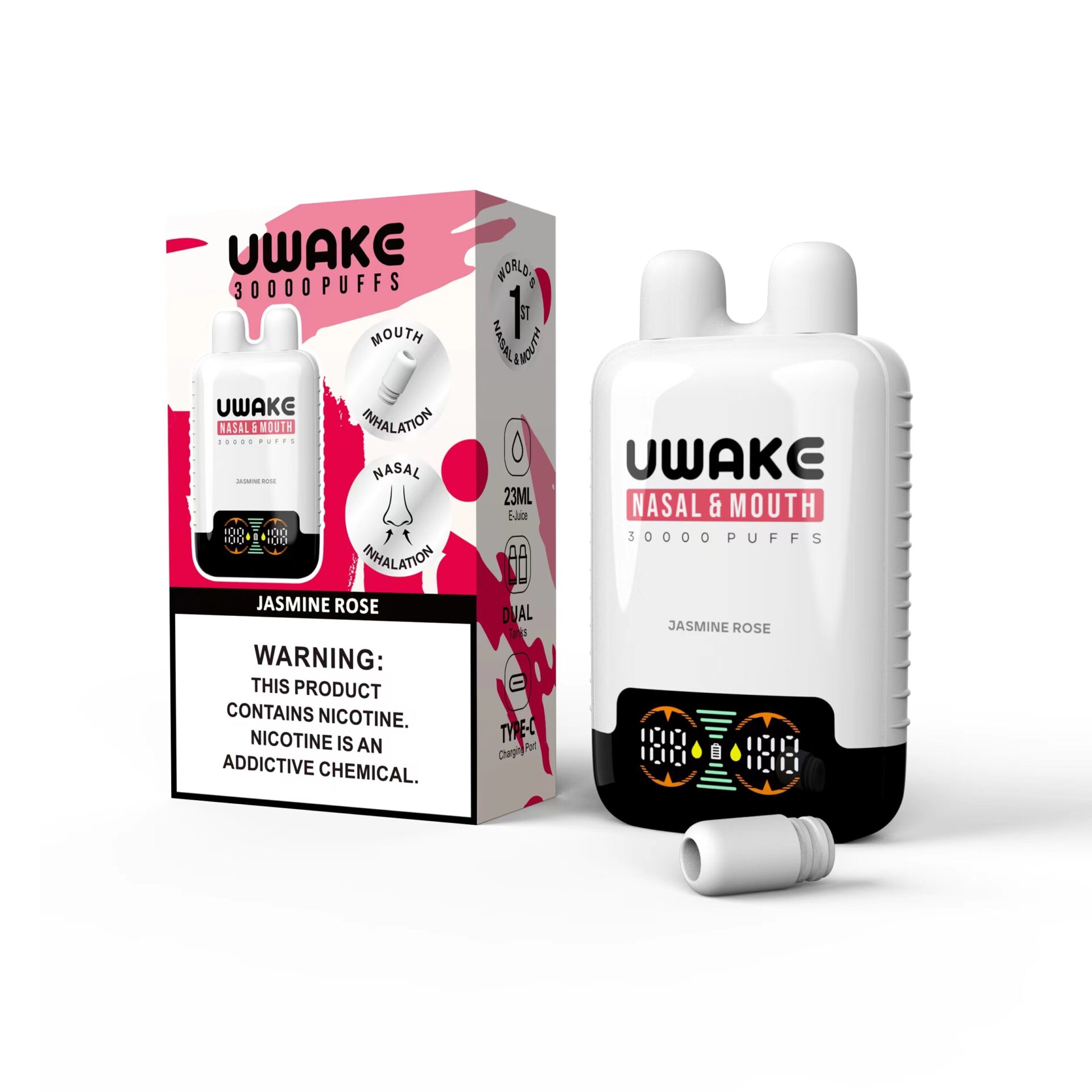 Presale丨Mr.Goodie UWAKE 30000 30K Puffs Vape Nasal & Mouth Original E