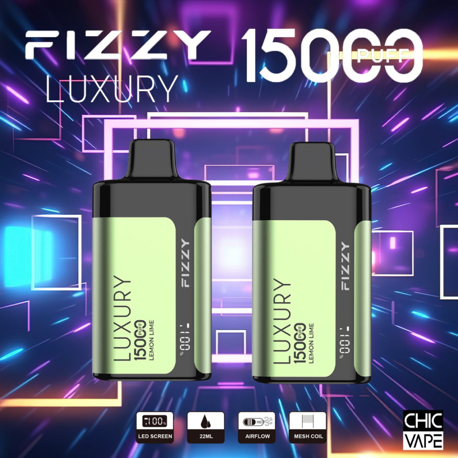 FIZZY Luxury 15K Puffs Vape Original E-Zigarette von Bulk Buying