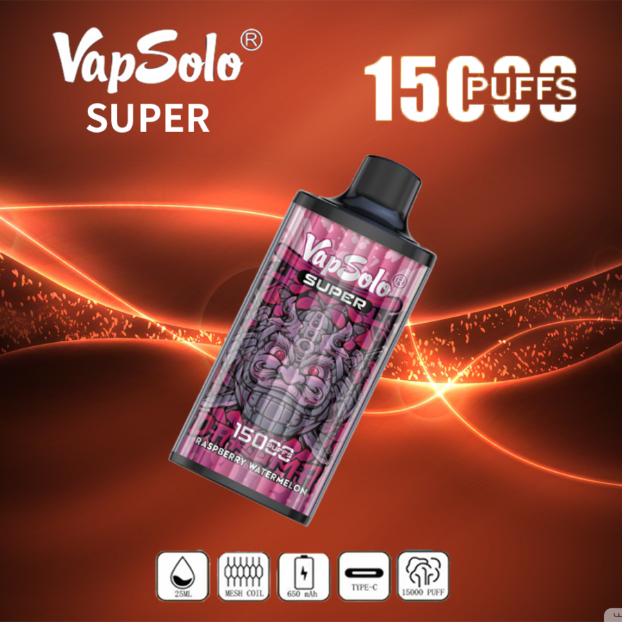 VapSolo Super 15000 Puffs Vape Original E-Zigarette