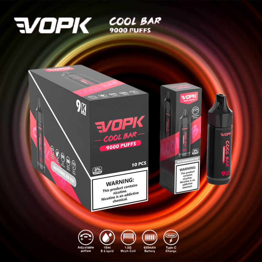 VOPK Cool Bar 9000 soffi Vape sigaretta elettronica originale