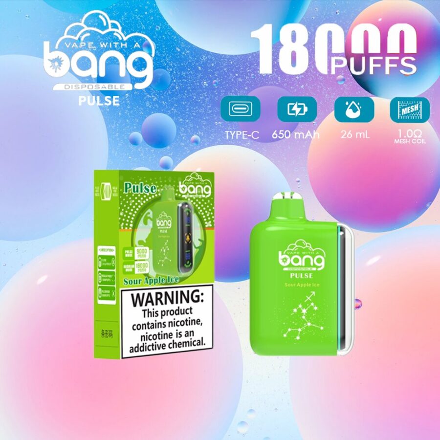 Bang Pulse 18000 18K Puffs Vape Original E Cigarette