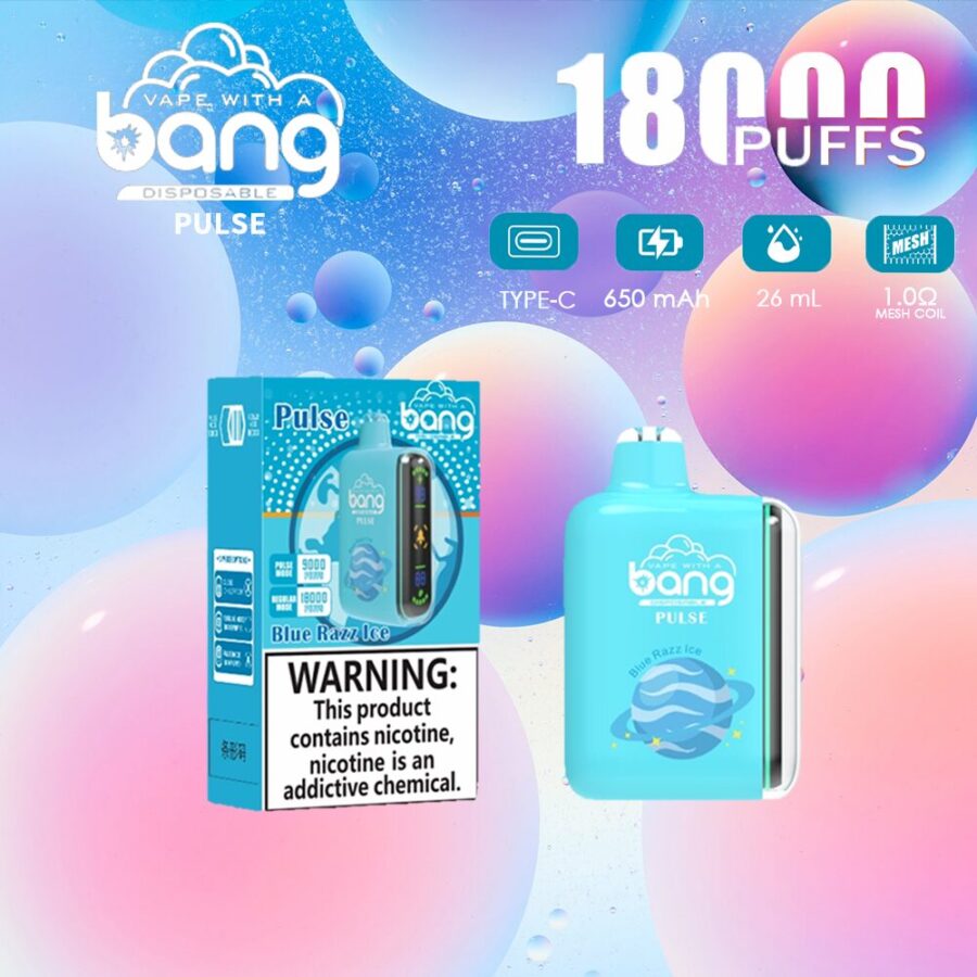 Bang Pulse 18000 18K Puffs Vape Original E Cigarette