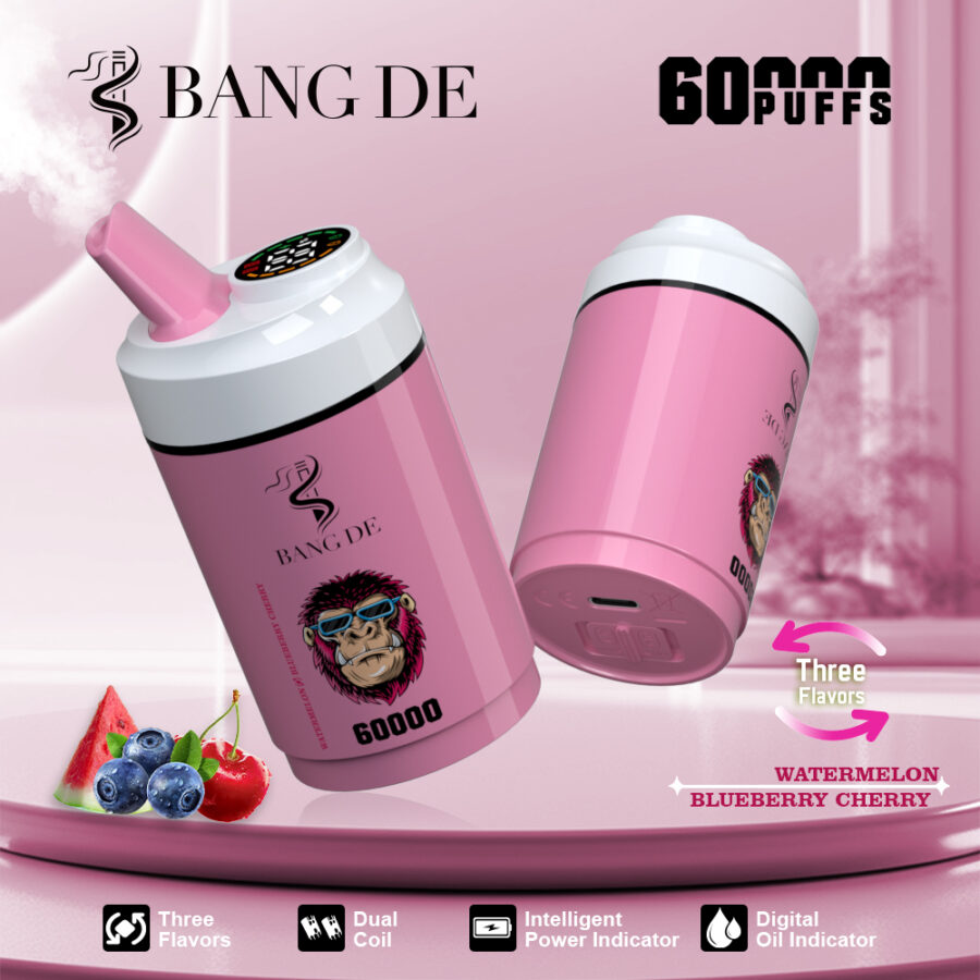 BANG DE 60000 60K Puffs Vape 3 in 1 Flavors Original E-Cigarette - Image 2