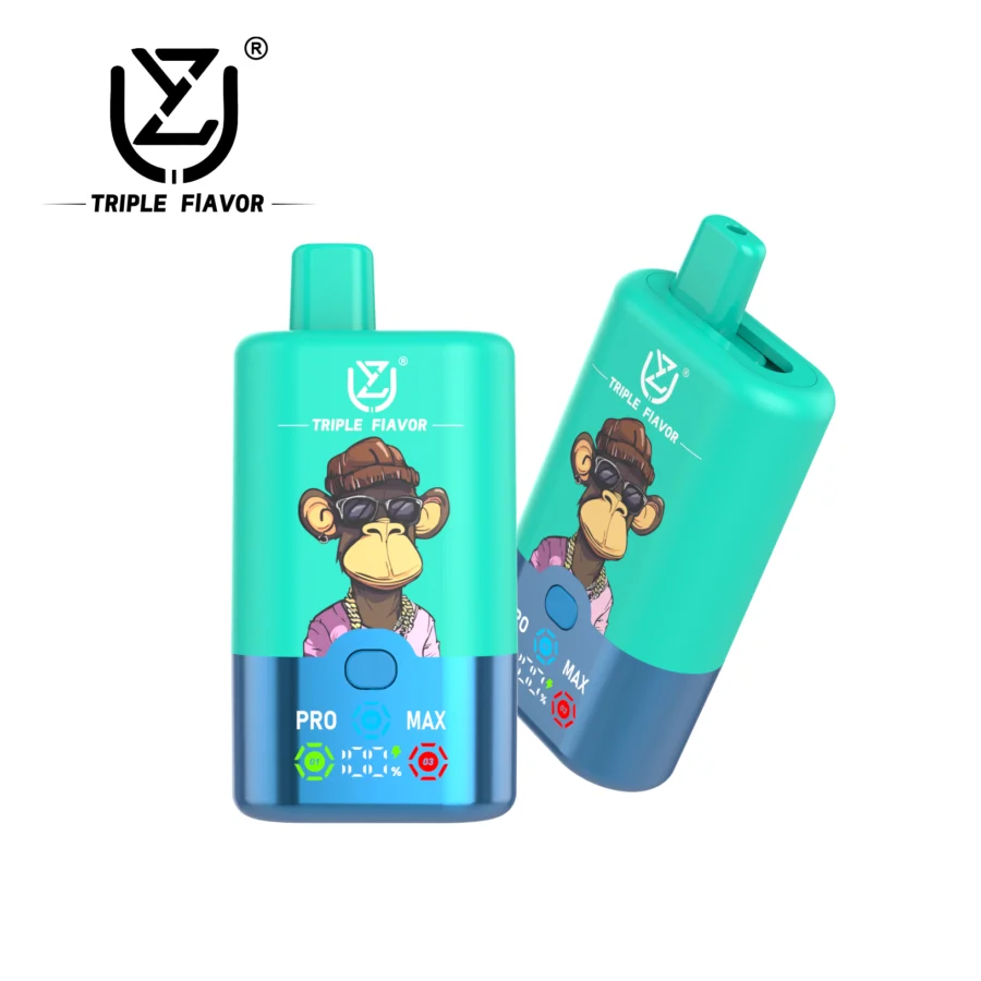The UZY Triple Flavor 60000 Puffs Vape features 3-in-1 flavors, 54mL e-liquid, triple mesh coil, 850mAh battery, smart LED display, and 0%/2%/3%/5%nicotine, delivering a customizable and long-lasting vape.