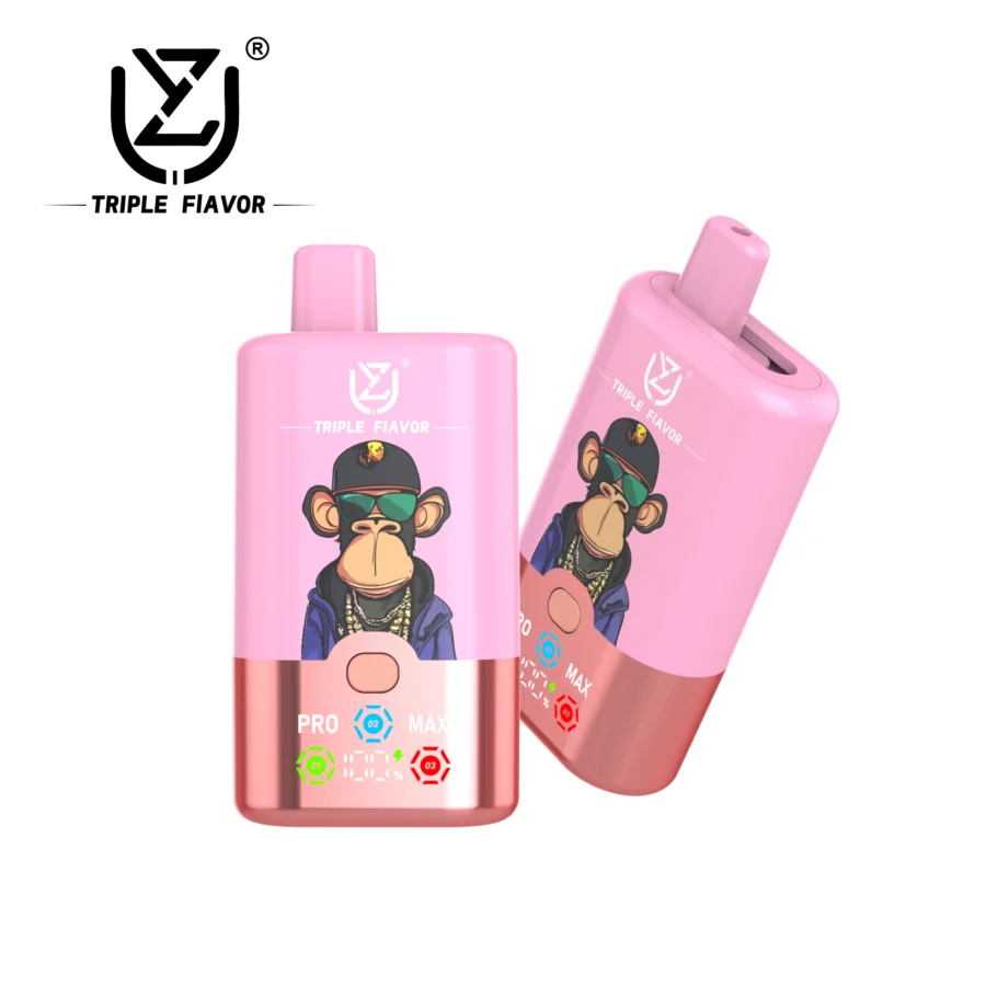 The UZY Triple Flavor 60000 Puffs Vape features 3-in-1 flavors, 54mL e-liquid, triple mesh coil, 850mAh battery, smart LED display, and 0%/2%/3%/5%nicotine, delivering a customizable and long-lasting vape.