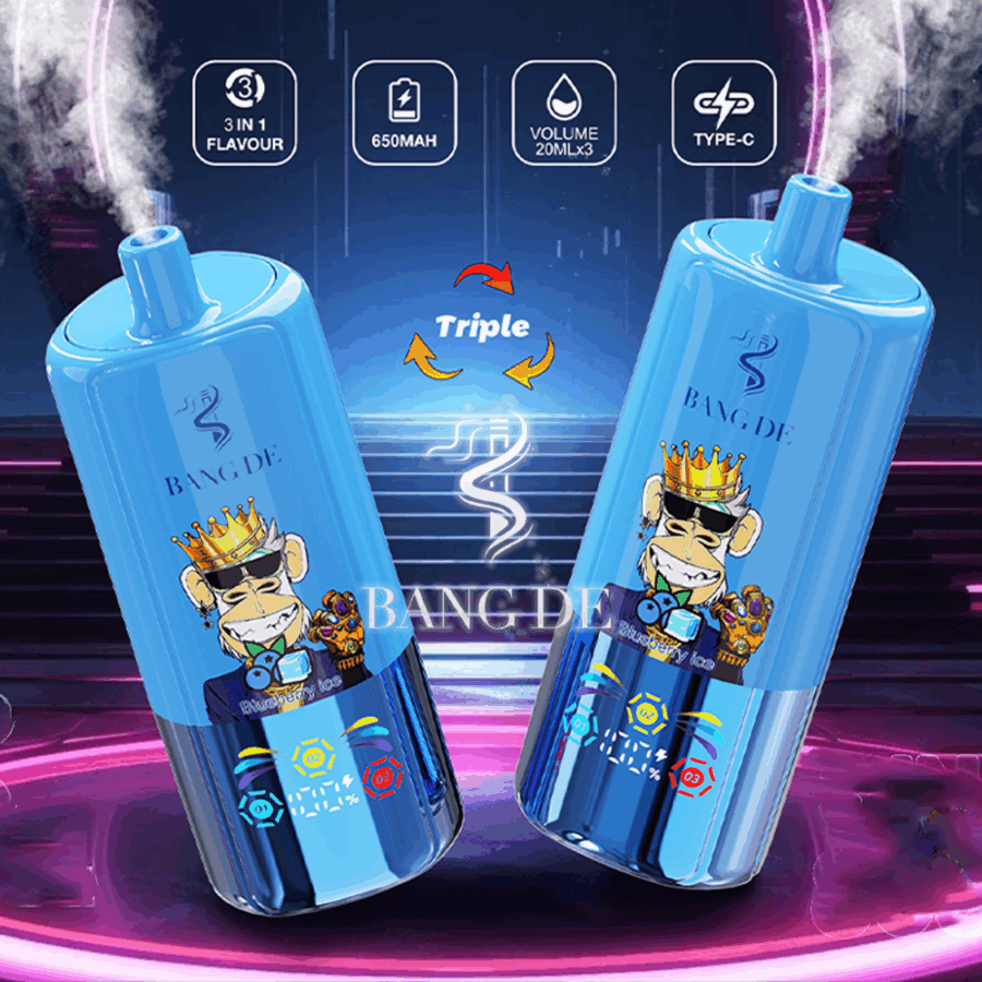 Bang DE 80K | 3-in-1 Flavors, 80,000 Puffs, Type-C Fast Charging - Image 13