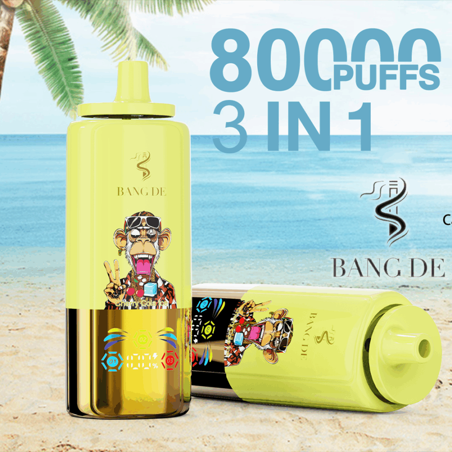 Bang DE 80K | 3-in-1 Flavors, 80,000 Puffs, Type-C Fast Charging - Image 11