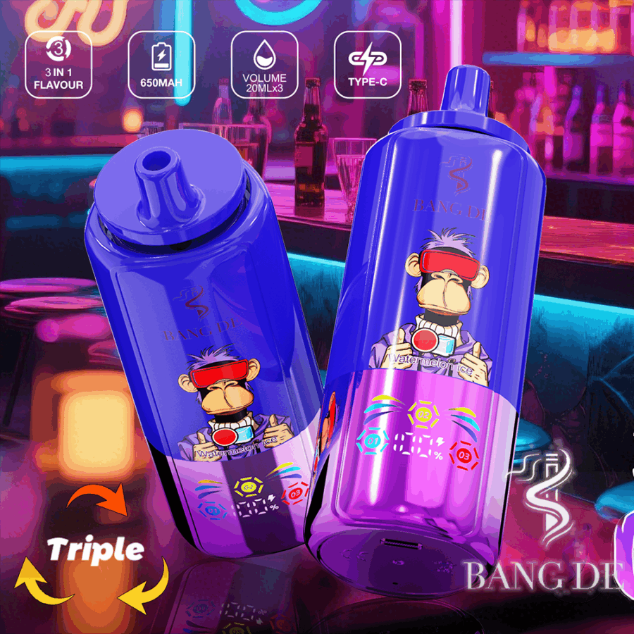 Bang DE 80K | 3-in-1 Flavors, 80,000 Puffs, Type-C Fast Charging - Image 8