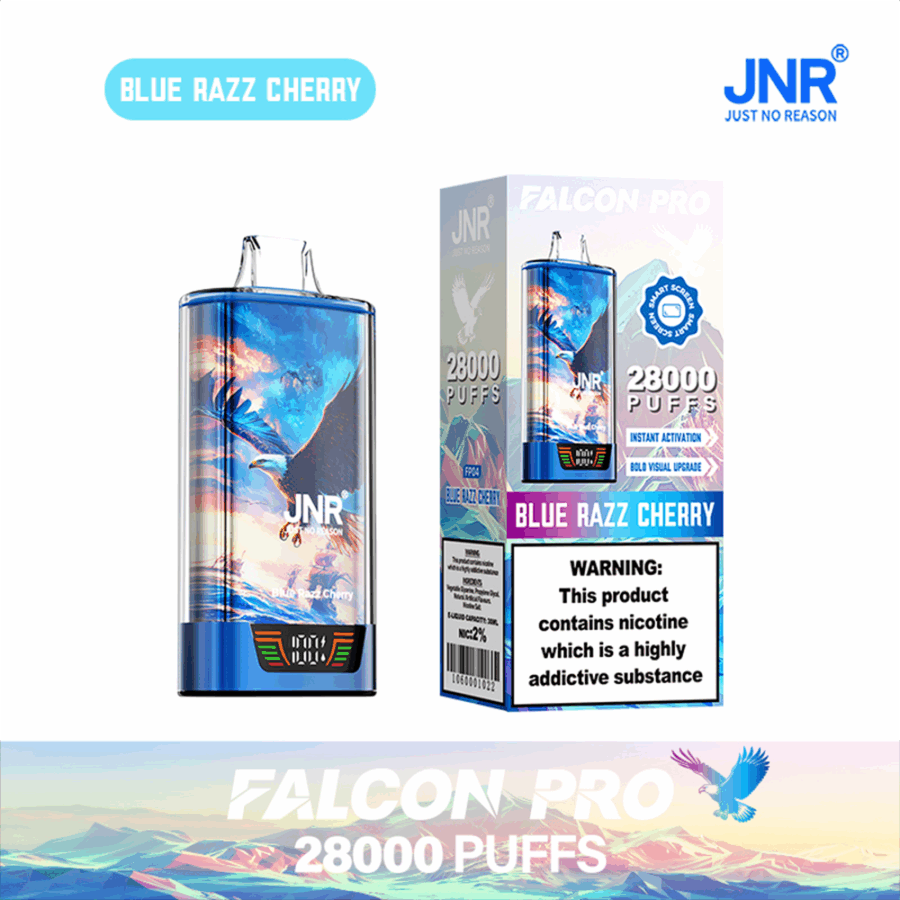 JNR FALCON PRO 28000: Long-Lasting Vaping with 28,000 Puffs, Dual Mesh Coil, and Smart Screen - Image 21