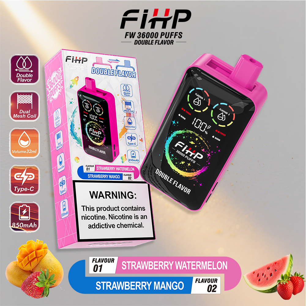 Strawberry Watermelon + Strawberry Mango